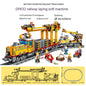 Mini Electric Train Set Kids Learning Small Brick Construction DIY Toy